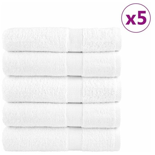 vidaXL Ručnici za tu&scaron;iranje SOLUND 25 kom bijeli 70x140cm 600 gsm Cijene