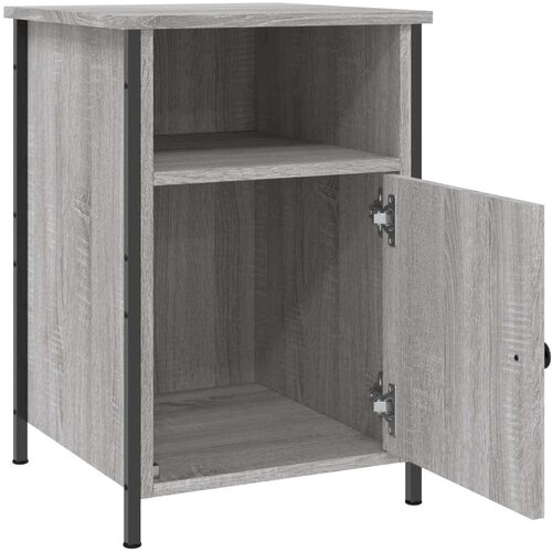 VidaXL Noćni ormarići 2 kom boja hrasta 40x42x60 cm konstruirano drvo Slike