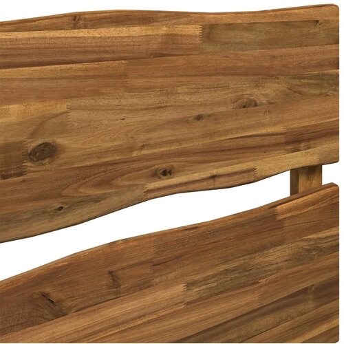  Uzglavlje s prirodnim rubom ROSTOCK Prirodna 80 cm - Prirodna 80 cm Cijene