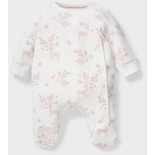 CA pidžama za bebe sa printom, Belo-roze Cene