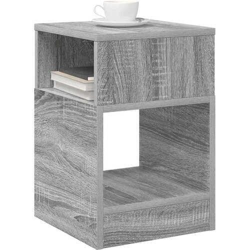  Konačna Stolić Siva Sonoma 30,5 x 30 x 45 cm Konstruirano drvo Slike