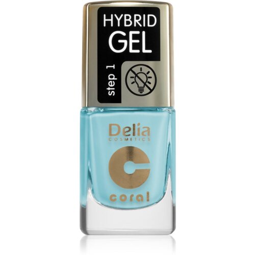 Delia Cosmetics Coral Nail Enamel Hybrid Gel gel lak za nohte odtenek 140 11 ml Cene