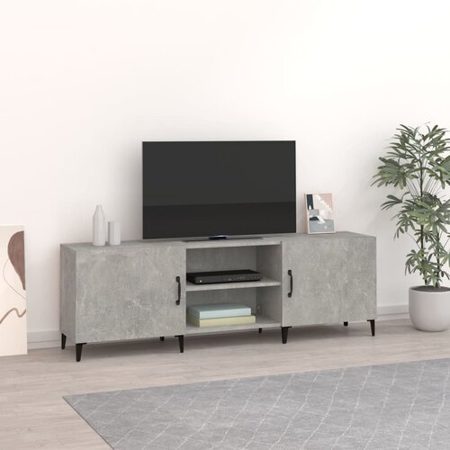 vidaXL TV ormarić boja betona 150x30x50 cm od konstruiranog drva Cijene