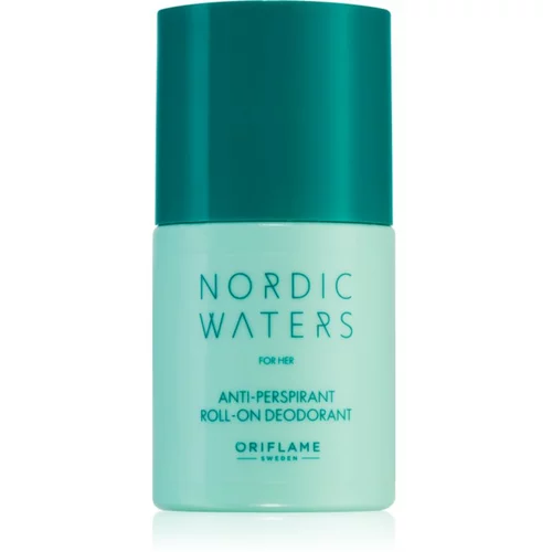 Oriflame Nordic Waters dezodorant roll-on za ženske 50 ml
