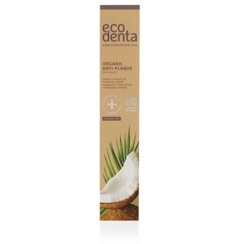 Ecodenta pasta za zube protiv kamenca i plaka sa kokosovim uljem ORGANIC Slike