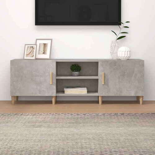 vidaXL TV ormarić boja betona 150 x 30 x 50 cm od konstruiranog drva Cene