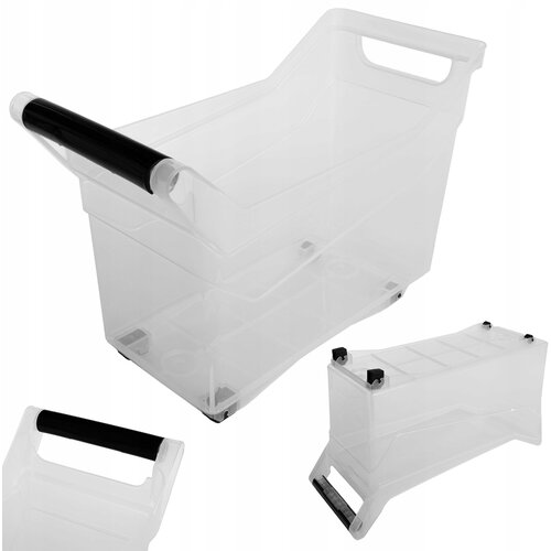 KADAX Sistemski organizator za kuhinjske omarice, kolesca, 38x18x25cm, 14l, (5000351912) Cene