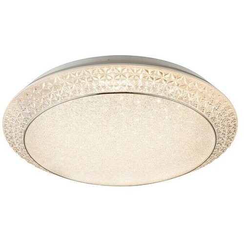 Globo LED okrogla stropna svetilka Ronja (Ø x V: 510 mm x 12 cm, 40 W, Prozorna, bele barve) Cene
