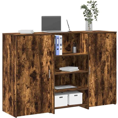  Recepcijski stol 155x50x103 5 cm od konstruiranog drva Slike