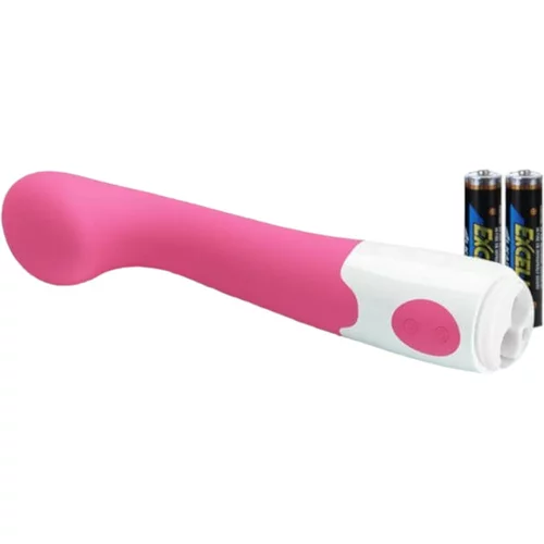 Pretty Love Charles - vodootporni vibrator za G-točku (ružičasti)
