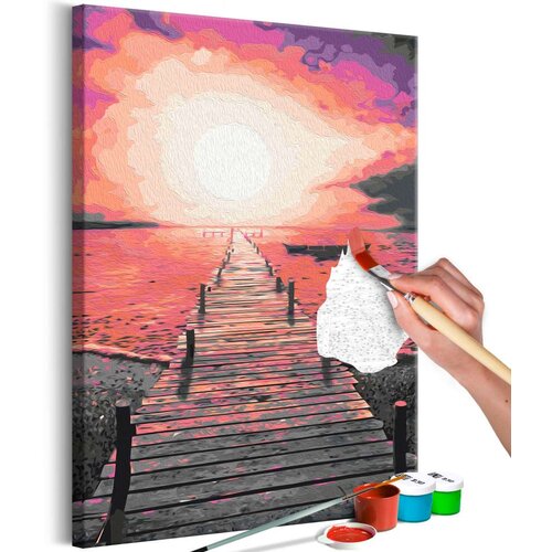  Slika za samostalno slikanje - Wooden Pier 40x60 Slike