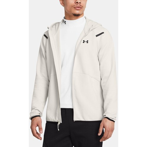 Under Armour Men&amp;#039;s sweatshirt UA Unstoppable Flc FZ HD EU-WHT - Men&amp;#039;s Slike