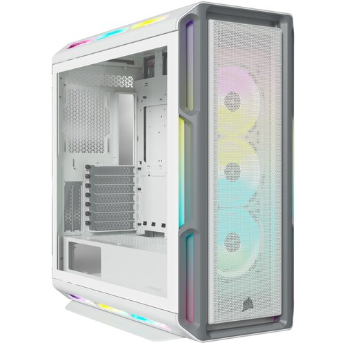 Corsair Midi iCUE 5000T RGB TG White&amp;quot; Slike