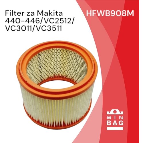  filter za makita 440...446L - VC2512 - VC3011 - VC3511 usisivače Cene
