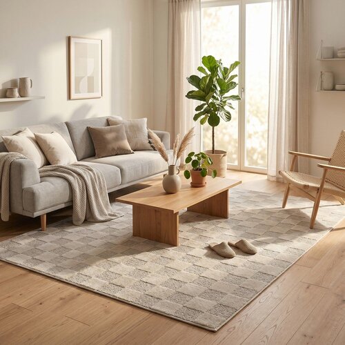 ESTE Bež preproga 120x170 cm Mosaic &amp;ndash; Slike