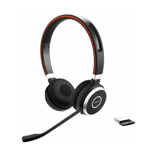 Jabra profesionalne naglavne slušalke z mikrofonom Link 380 UC Evolve 65 SE