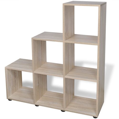 Maison Chic Stopničasta Knjižna omara - Knjižni regal 107 cm videz hrasta, (21723551) Cene