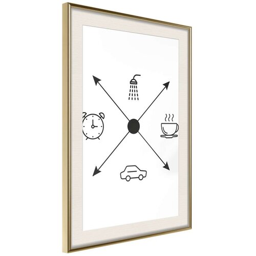  Poster - Morning Routine 40x60 Slike