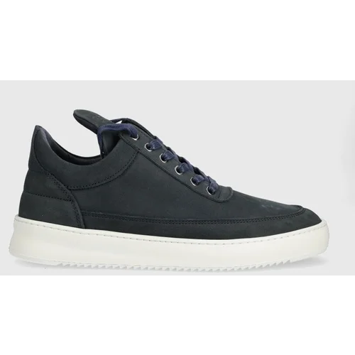 Filling Pieces Tenisice od brušene kože Low Top Ripple Nubuck boja: tamno plava, 25122842001