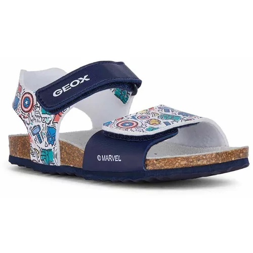 Geox Otroški sandali GHITA mornarsko modra barva