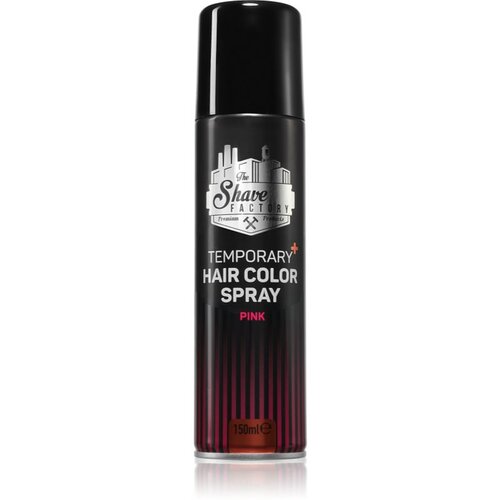 The Shave Factory Temporary Hair Color Spray pr&scaron;ilo za lase odtenek Pink 150 ml Cene