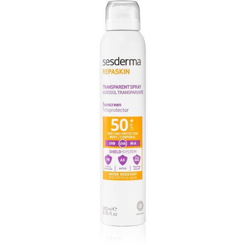 Sesderma Repaskin prozirni sprej za sunčanje SPF 50+ 200 ml Slike