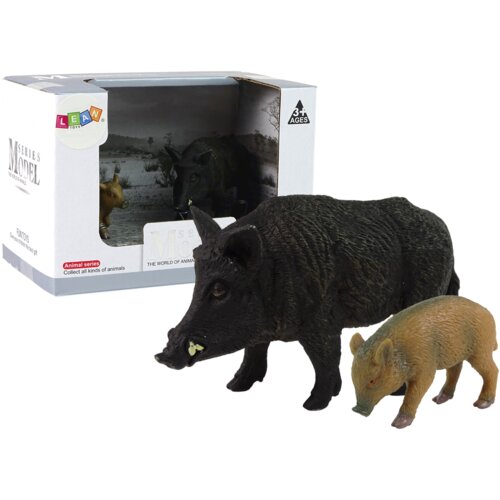  Set of 2 figurines Wild boar with young  Forest Animals series Cijene