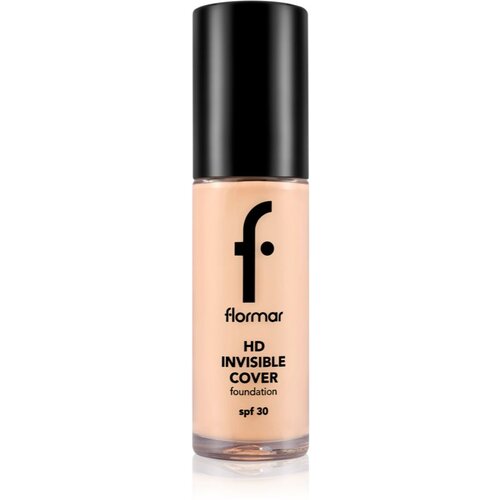Flormar HD Invisible Cover Foundation lahki tekoči puder s posvetlitvenim učinkom SPF 30 odtenek 040 Light Ivory 30 ml Cene