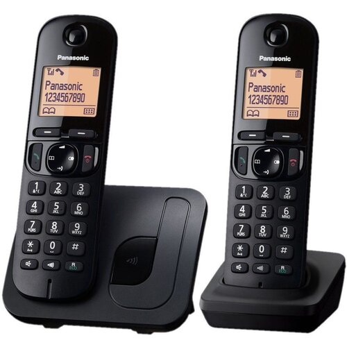 Panasonic Telefon DECT KX-TGC212FXB Slike