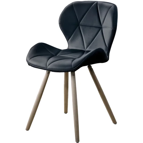 ITALIAN DESIGN PREŠIT STOL BLACK EIFFEL (54,5X53X71 - SEDEŽ 45,5CM), (21300042)