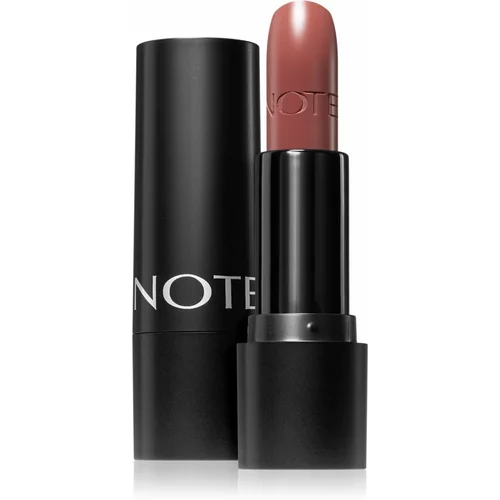 Note Cosmetique Deep Impact Lipstick kremasta šminka 03 Confident Rose 4,5 g