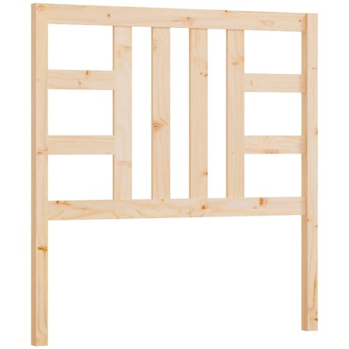 Maison Chic posteljno vzglavje - vzglavna omarica - nočna omarica 96x4x100 cm trdna borovina, (21704859) Slike