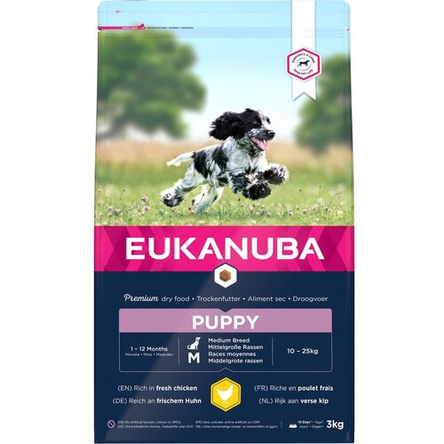 Eukanuba Puppy Medium 3kg Cijene