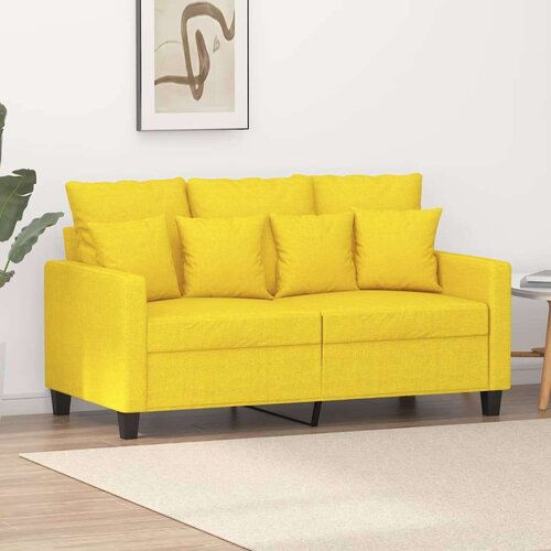  Dvosjed od tkanine svjetložuti 120 cm Cijene