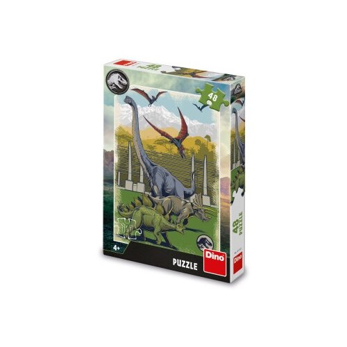 Dino toys Dino svet iz doba jure puzzle set 48 delova ( 11160 ) Cene