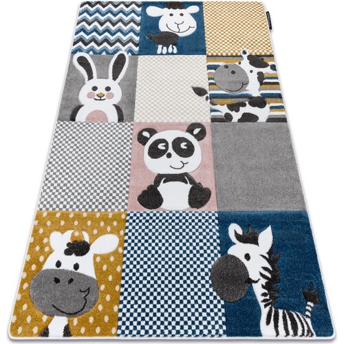 RugsX Preproge Preproga PETIT ZOO ŽIVALI krem / siva 180x270 cm Bež Cene