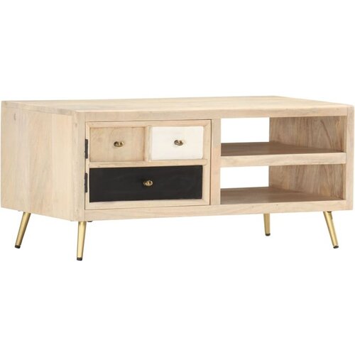  Klubska mizica 90x45x40 cm trmangov les Cene