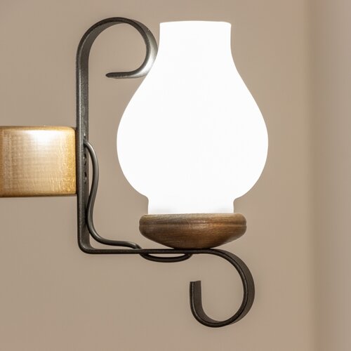  Brilagi - Luster na lancu ROATA 3xE14/40W/230V bukva/orah Slike