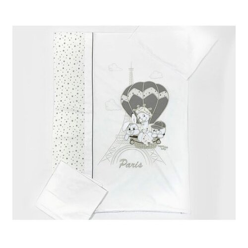 Deksi posteljina navlaka "3Little friends in paris" ( 3294 ) Cene