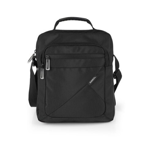 Gabol Torba na rame mu&amp;scaron;ka 23x27x8 cm Stream crna ( 16TRMG546820 ) Slike