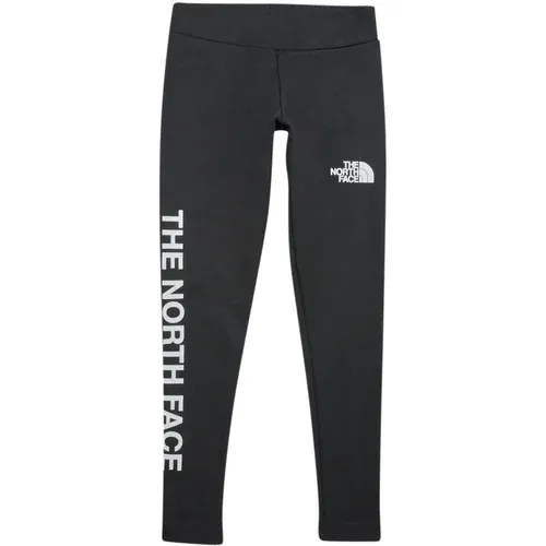 The North Face Girls Graphic Leggings Crna