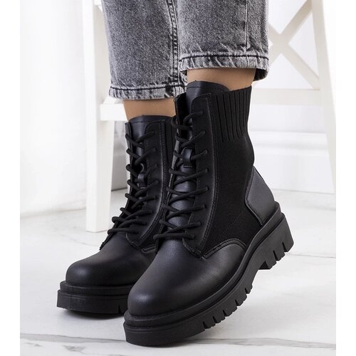 D/CEO Black high boots Christabel Slike