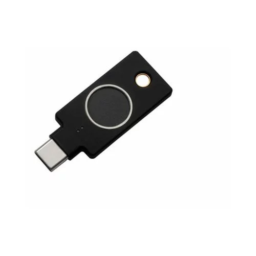 Yubico Varnostni ključ YubiKey C Bio, FIDO Edition, USB-C