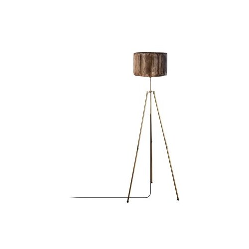 Opviq Podna lampa na točak, 160 cm, zlatna boja Cene