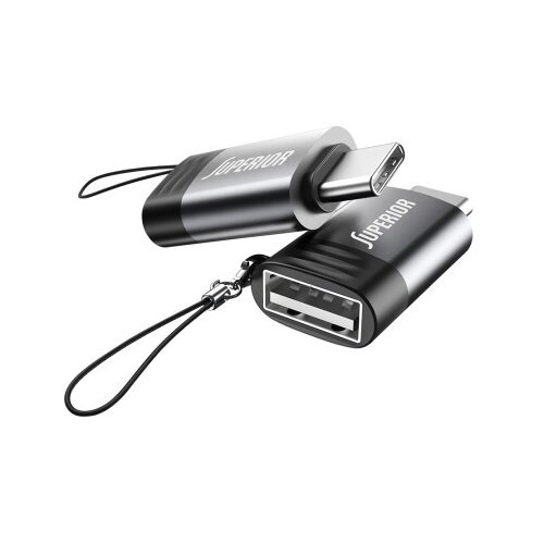  Adapter otg superior su-a100 type c usb sivi ( AD450 ) Slike