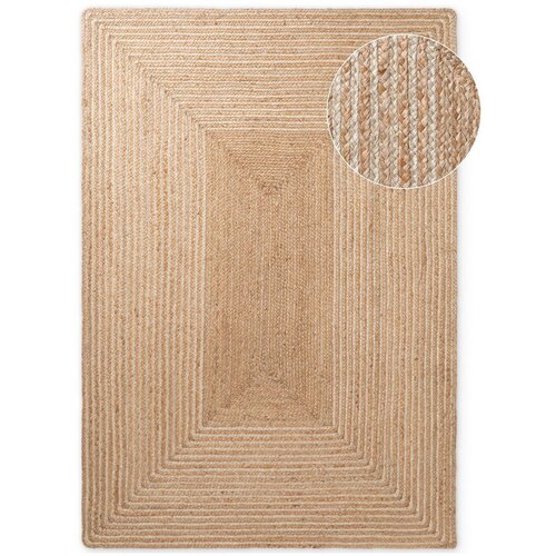 Hanse Home Obostrani/ručno rađen juten tepih u prirodnoj boji/u svijetloj prirodnoj boji 200x300 cm Juno &ndash; Cijene