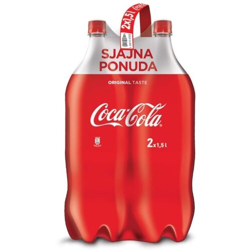 Coca-Cola gazirani sok 2x1,5L pet Cene