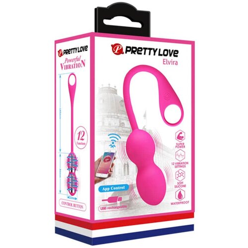 Debra Pretty Love Elvira pink vibrirajuće kuglice BI 210212HP-1 Cene