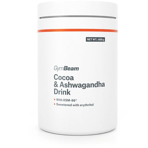 GymBeam Cocoa & Ashwagandha Drink 600 g Cene