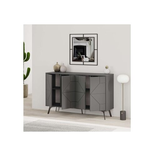 Hanah home Konzolni sto Dune, 123 x 62,4 x 35 cm, Antracit Slike